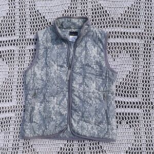 Patagonia Vest - Blue Paisley/Floral Size M